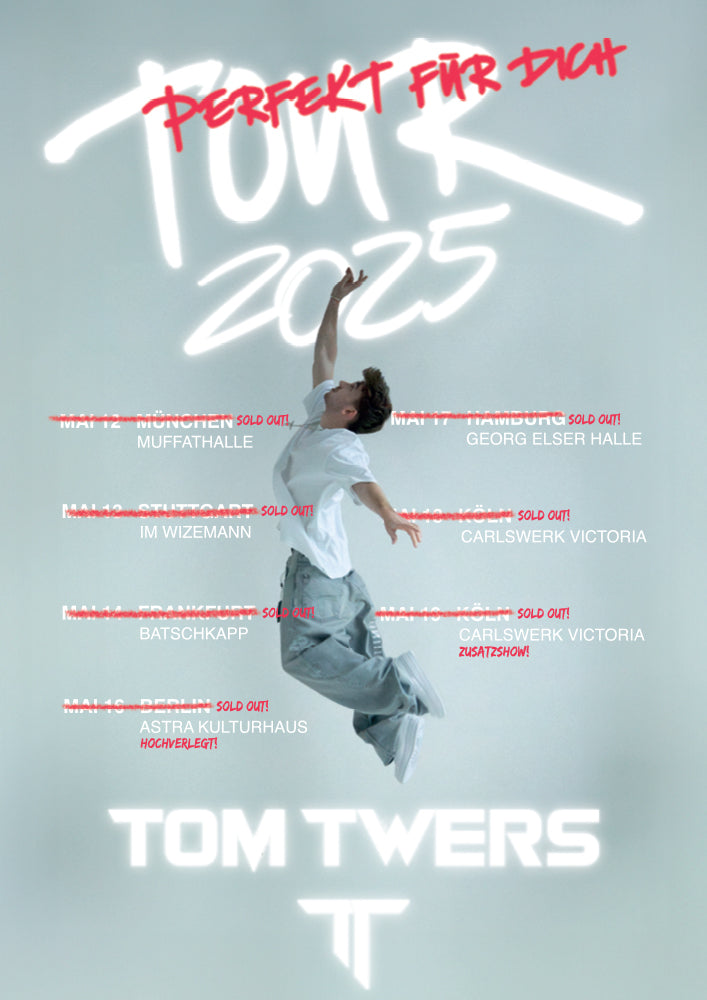 Poster "Perfekt für Dich Tour 2025"