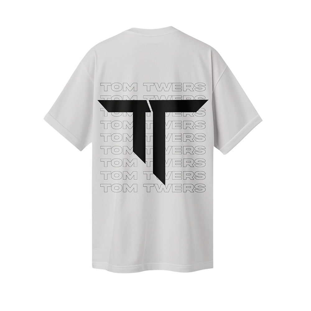 TOM TWERS T-SHIRT 'LOGO' - Weiss