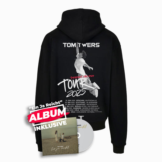 TOM TWERS HOODIE 'Tour' + ALBUM CD